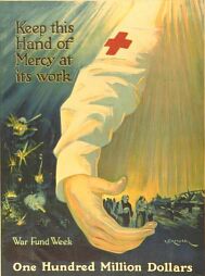 Picture Source: American Rec Cross poster by R. G. Morgan, 1918