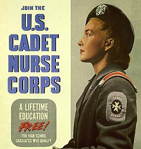 Picture Source; Cadet Nurse Corps Recruitment Poster